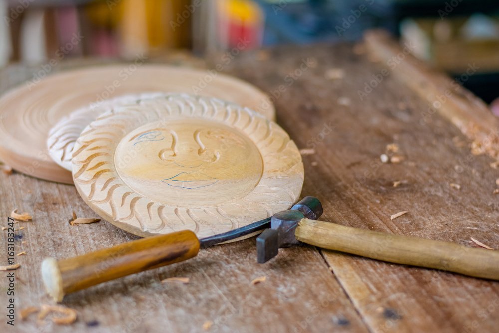 mask carving workshop